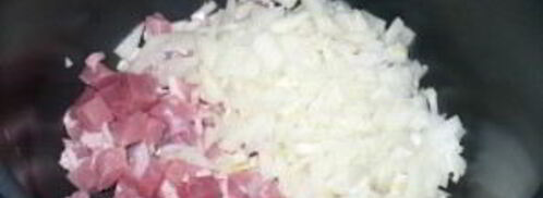 гречка со свининой в мультиварке. Шаг 5