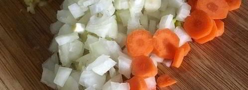 гречка в сливочно-имбирном соусе с мясом на гриле. Шаг 3