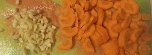 гречневая каша с брокколи, морковью и сельдереем. Шаг 4