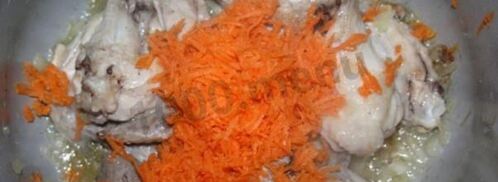 гречневая каша с курицей в мультиварке. Шаг 5