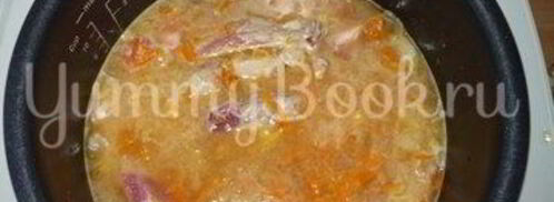 гречневая каша со свиными ребрышками из мультиварки. Шаг 7