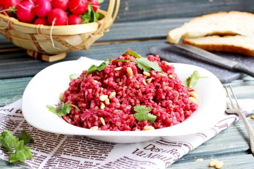 Рецепт красной гречки