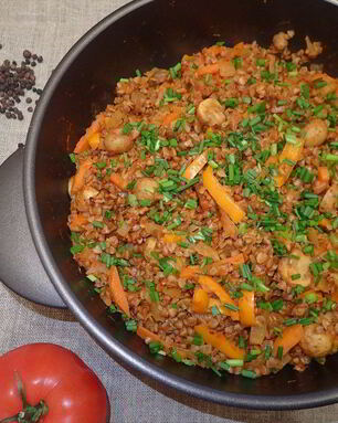 Жареная гречка