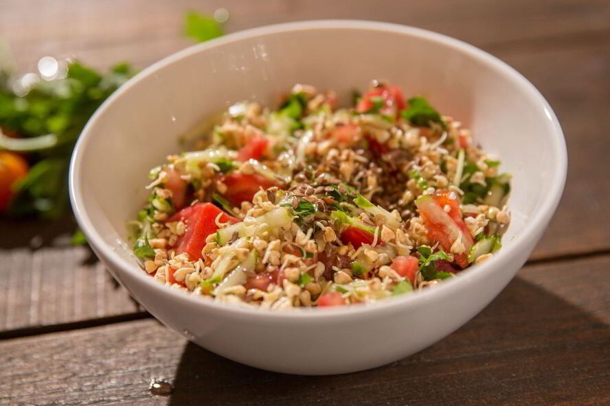 Рецепт живой гречневой каши