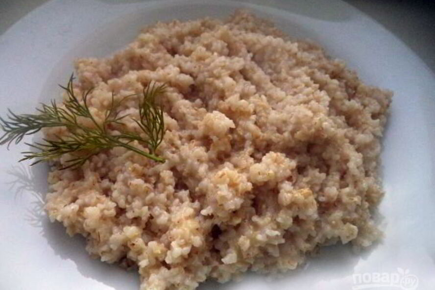 Рецепт каши из ячменя