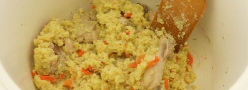 каша пшенная с куриными крылышками в мультиварке. Шаг 6