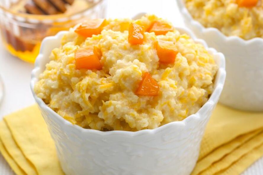 Рецепт каши пшенной с тыквой