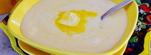 кукурузная каша на молоке для детей. Шаг 10