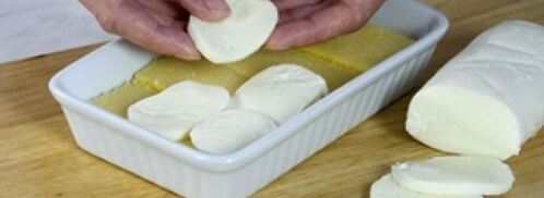 полента с грибами и шафраном. Шаг 3