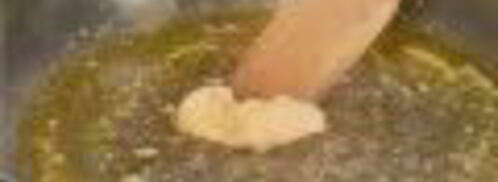 полента с сыром, песто и нутом. Шаг 7