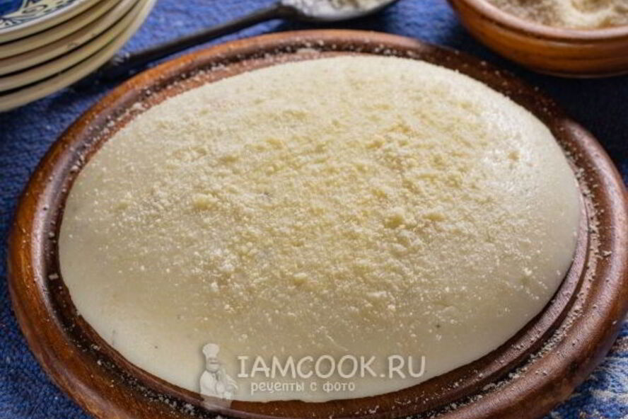 Рецепт поленты с сыром