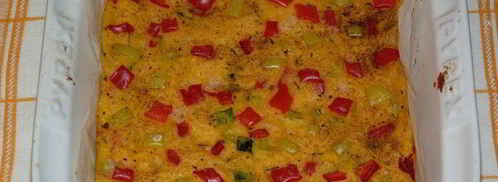 запеченная полента с овощами. Шаг 9