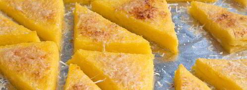 запеченная полента с пармезаном. Шаг 10