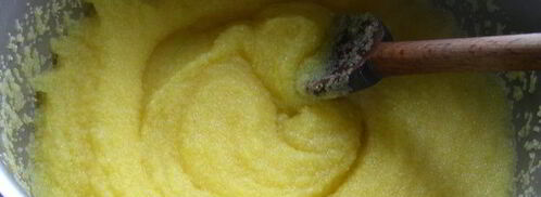 запеченная зеленая полента. Шаг 3