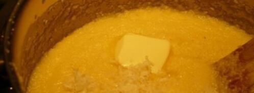 жареная полента polenta fritta. Шаг 4