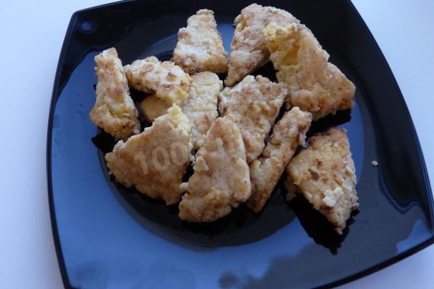 Рецепт жареной поленты