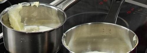 гурьевская каша с орехами, фруктами и изюмом. Шаг 6