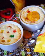 Гурьевская каша с цукатами