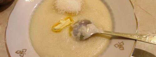 каша манная с яблоками. Шаг 3