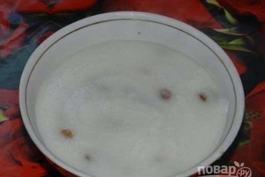 Рецепт манной каши без молока