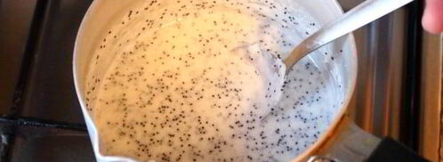 манная каша на молоке с маком. Шаг 6