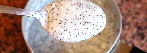 манная каша на молоке с маком. Шаг 8