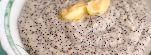 манная каша на молоке с маком. Шаг 9