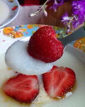 Манная каша на молоке