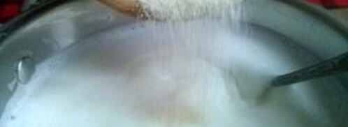 манная каша на молоке. Шаг 3