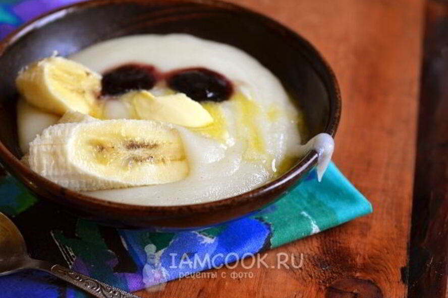 Рецепт манной каши на сухом молоке