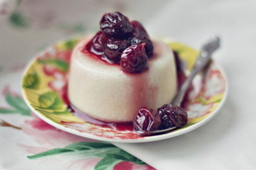 Рецепт манной каши паннакотта