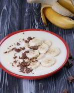 Манная каша с бананом