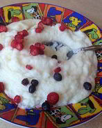 Манная каша с комочками