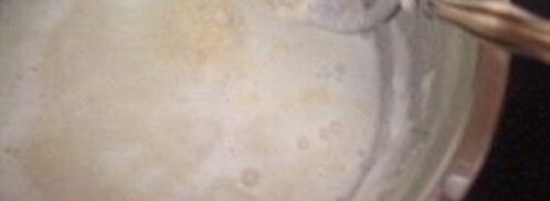 манная каша с комочками. Шаг 4