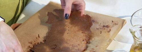 манная каша с соленой карамелью. Шаг 5