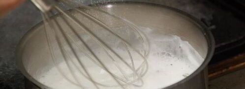 манная каша со свежей клубникой. Шаг 5