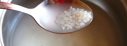 молочная каша из риса и манки. Шаг 5