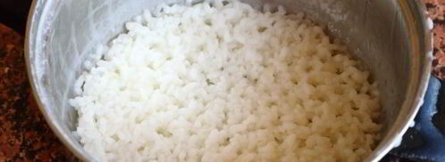 молочная каша из риса и манки. Шаг 6