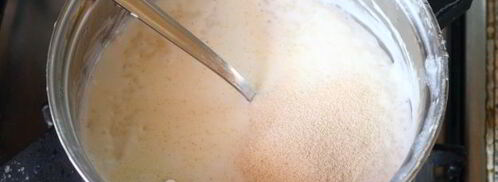 молочная каша из риса и манки. Шаг 10