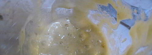 шоколадная манная каша с банановым соусом. Шаг 4