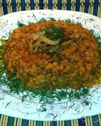 Машкичири — узбекская каша с фаршем и овощами