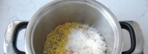 молочная каша из риса и пшена. Шаг 3