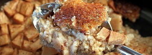 ночная овсяная каша с яблоками и орехами в мультиварке. Шаг 6