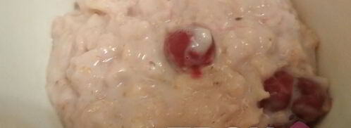 овсяная каша на молоке с вишней. Шаг 4