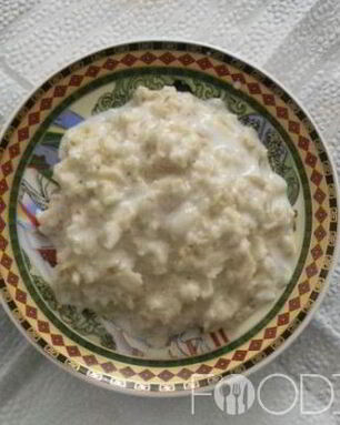 Овсяная каша на молоке