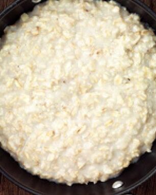 Овсяная каша с йогуртом