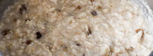 овсяная каша с изюмом. Шаг 4