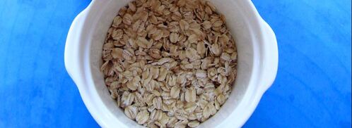 овсяная каша с карамельными яблоками. Шаг 4