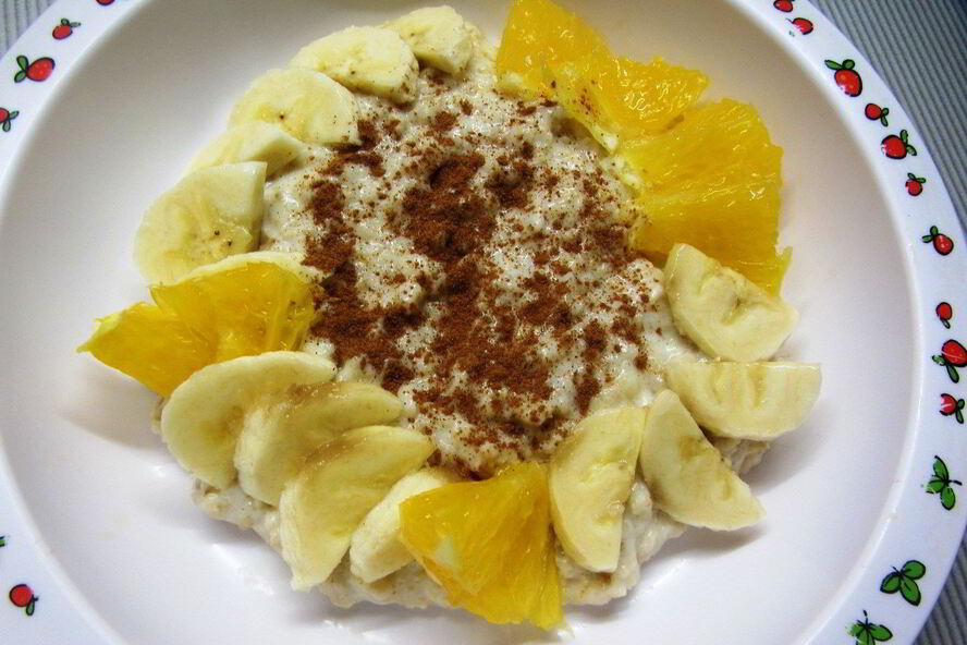 Рецепт овсяной каши с корицей