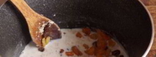 овсяная каша с сухофруктами. Шаг 3